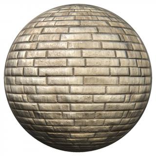 PBR Texture of Wall Bricks